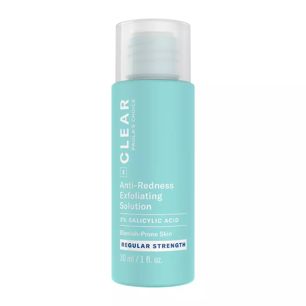 Paula's Choice - Clear - Regular Strength Anti-Redness Exfoliating Solution 2% BHA - Exfoliant s 2% kyselinou salicylovou Regular Strength Anti-Redness - 30 ml