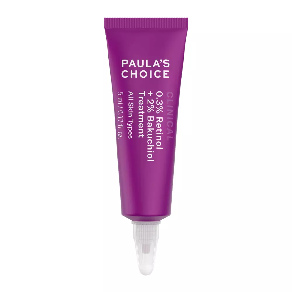 Paula's Choice - Clinical - 0.3% Retinol + 2% Bakuchiol Treatment - Krém proti vráskám s retinolem a bakuchiolem - 5 ml