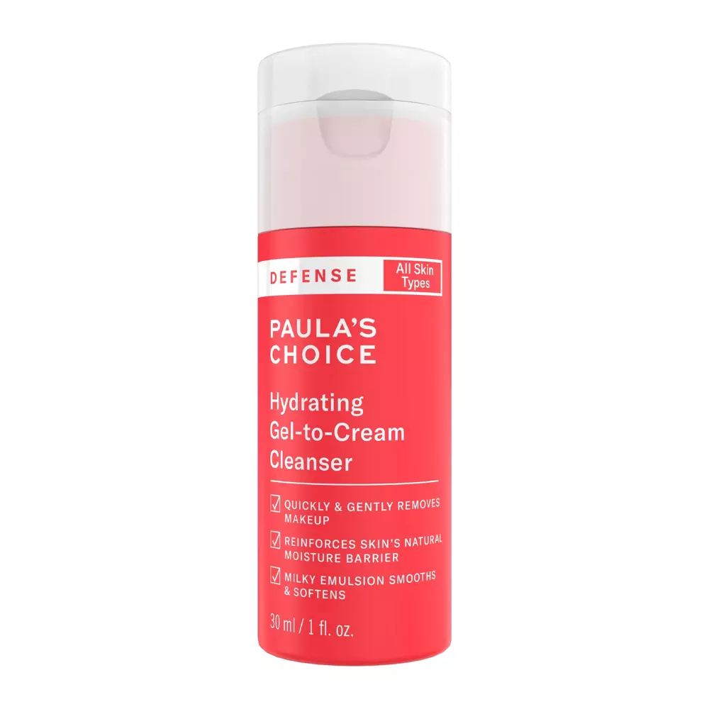 Paula's Choice - Defense - Hydrating Gel-To-Cream Cleanser - Krémový čisticí gel - 30 ml