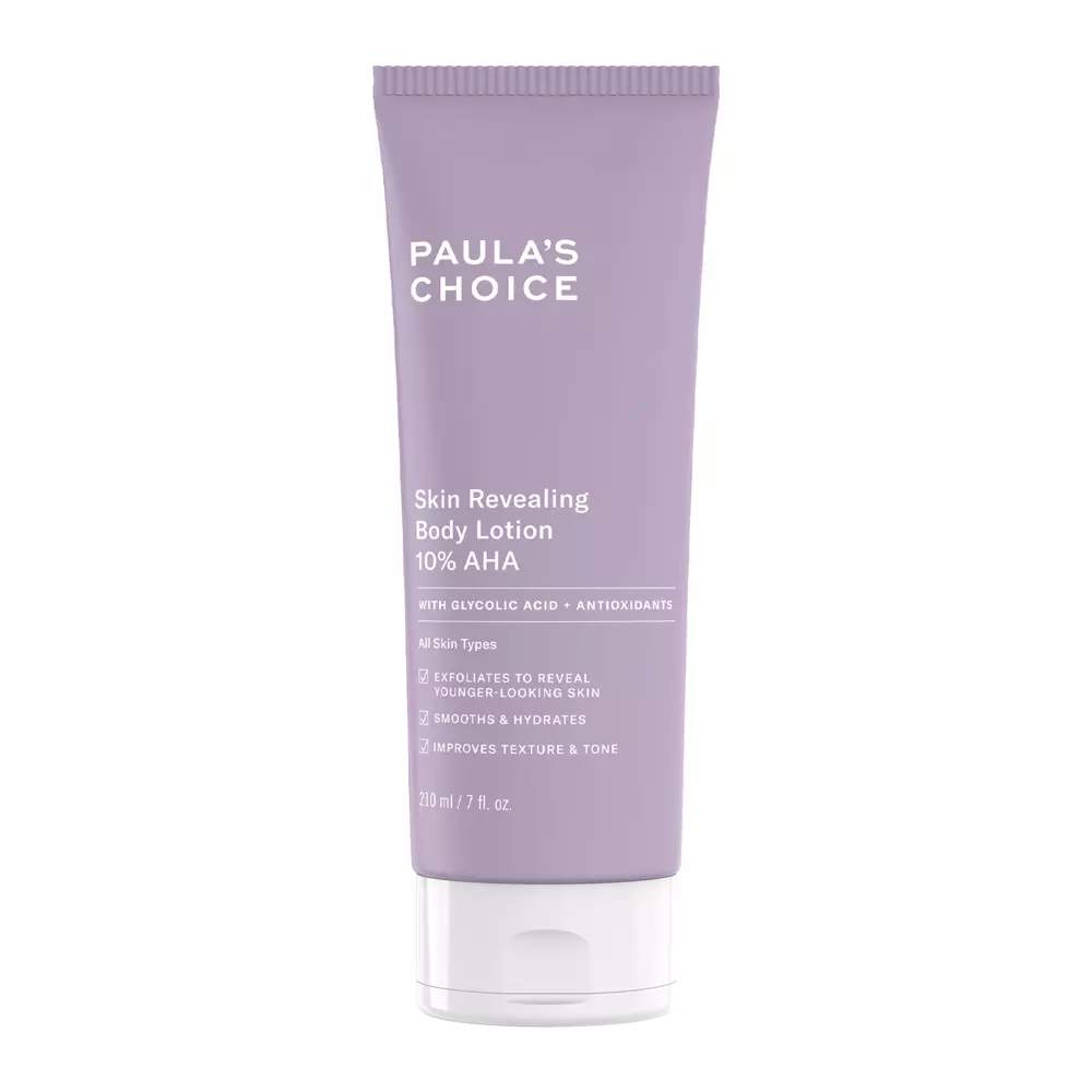 Paula's Choice - Skin Revealing Body Lotion 10% AHA - Zpevňující exfoliační tělový balzám s 10 % kyseliny glykolové - 210 ml