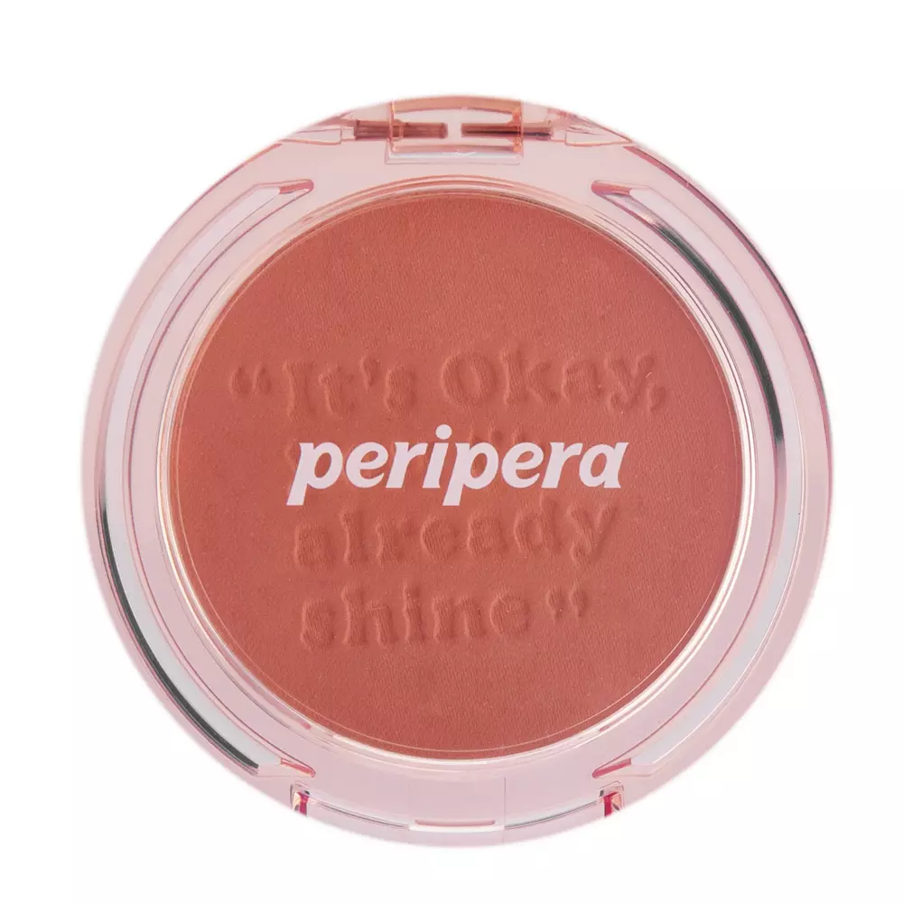 Peripera - Pure Blushed Sunshine Cheek - 01 Calm Pink - Tvářenka - 4,2 g