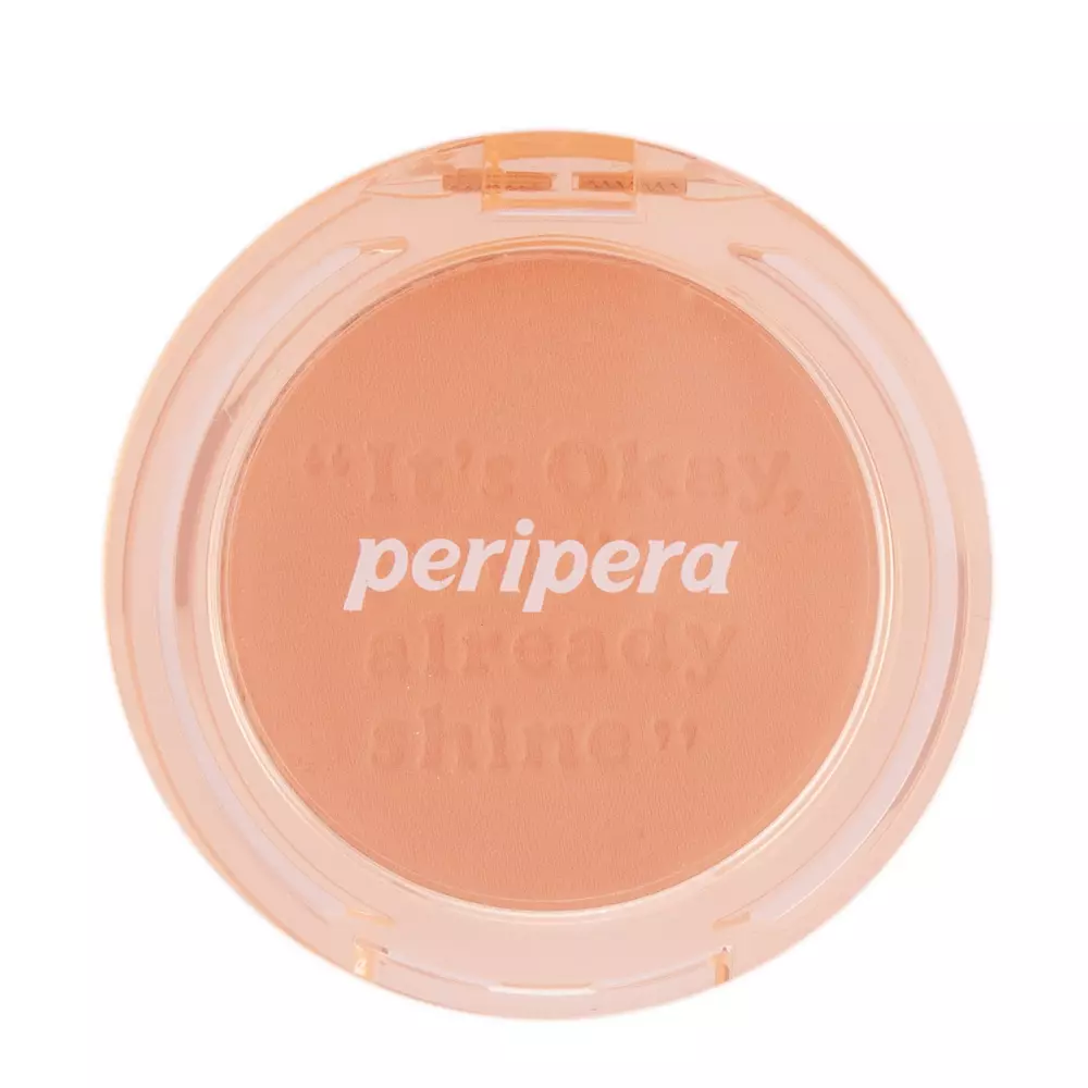 Peripera - Pure Blushed Sunshine Cheek - 07 Milky Peach - Tvářenka - 4,2 g