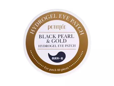 Petitfee - Black Pearl & Gold Eye Patch - Hydrogelové náplasti pod oči - 60 ks