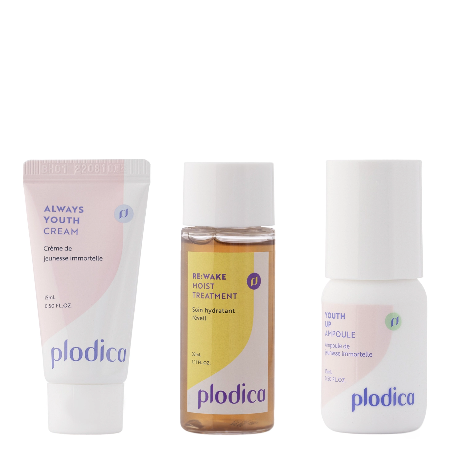 Plodica - Full Day Youth Kit - Sada miniproduktů na obličej - Antiioxidace - 33ml+15ml+15ml