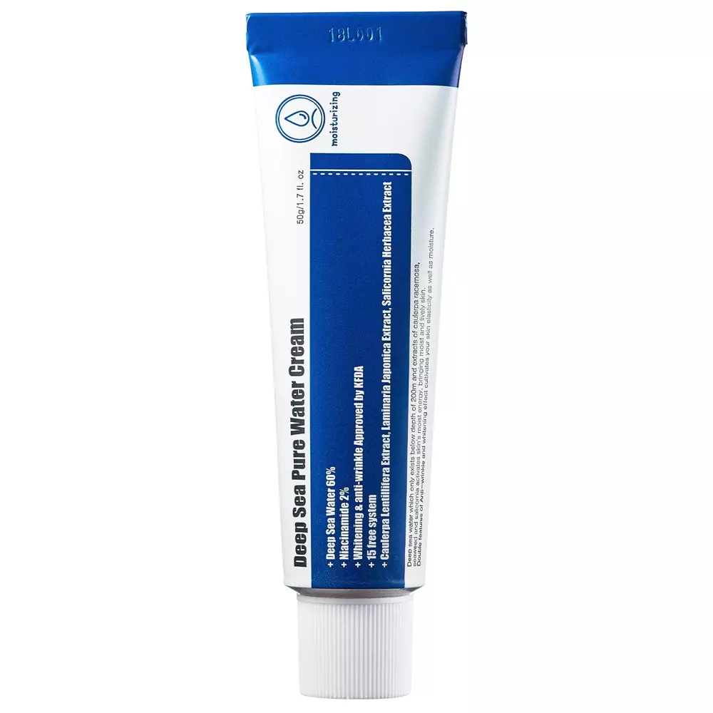 Purito - Deep Sea Water Cream - Hydratační krém na bázi mořské vody - 50 ml