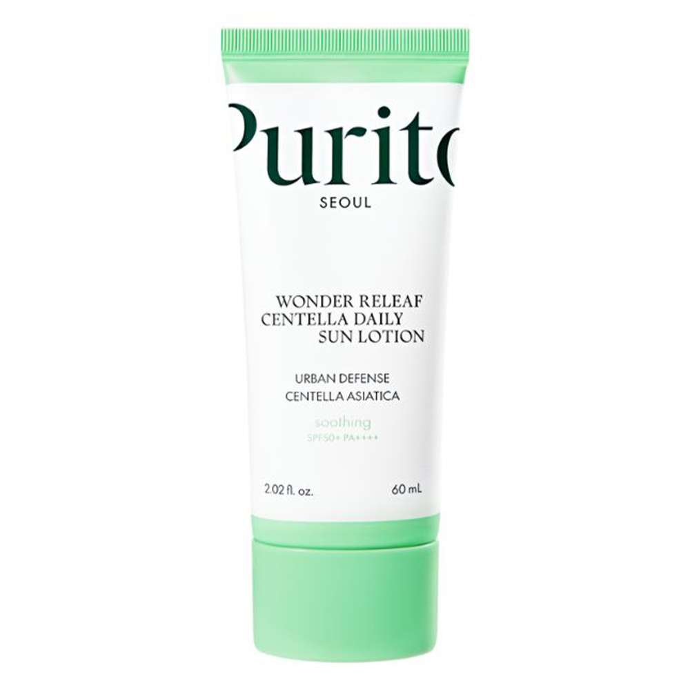 Purito Seoul - Wonder Releaf Centella Daily Sun Lotion SPF 50+ PA++++ - Ultralehký opalovací krém - 60 ml