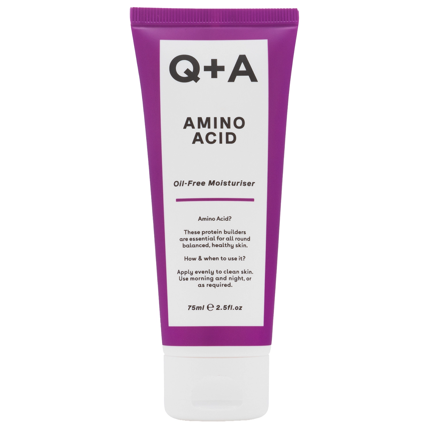 Q+A - Amino Acid Oil-Free Moisturiser - Hydratační krém s nemastným složením - 75 ml