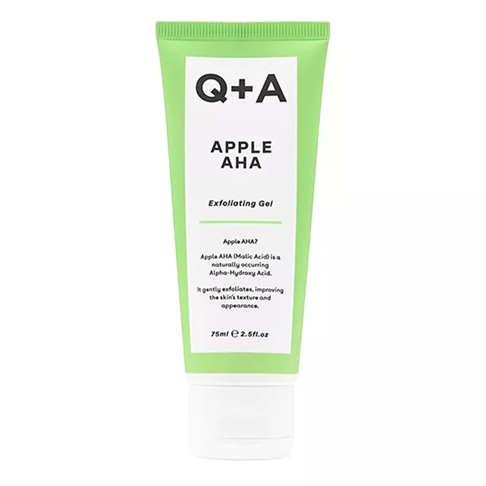 Q+A - Apple AHA - Exfoliating Gel - Exfoliační gel s AHA kyselinou jablečnou - 75 ml