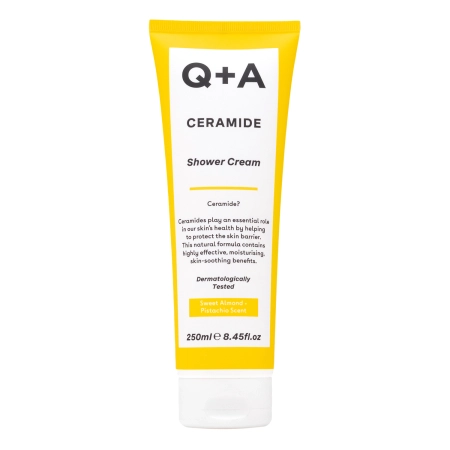 Q+A - Ceramide Shower Cream - Ceramidový krémový sprchový gel - 250 ml