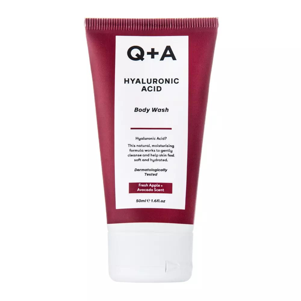 Q+A - Hyaluronic Acid Body Wash - Hydratační sprchový gel s kyselinou hyaluronovou - 50 ml