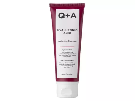 Q+A - Hyaluronic Acid - Hydrating Cleanser - Hydratační a zklidňující mycí gel s kyselinou hyaluronovou - 125 ml