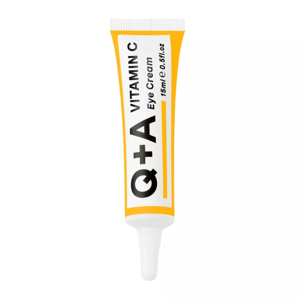 Q+A - Vitamin C Eye Cream - Rozjasňující oční krém s vitamínem C - 15 ml