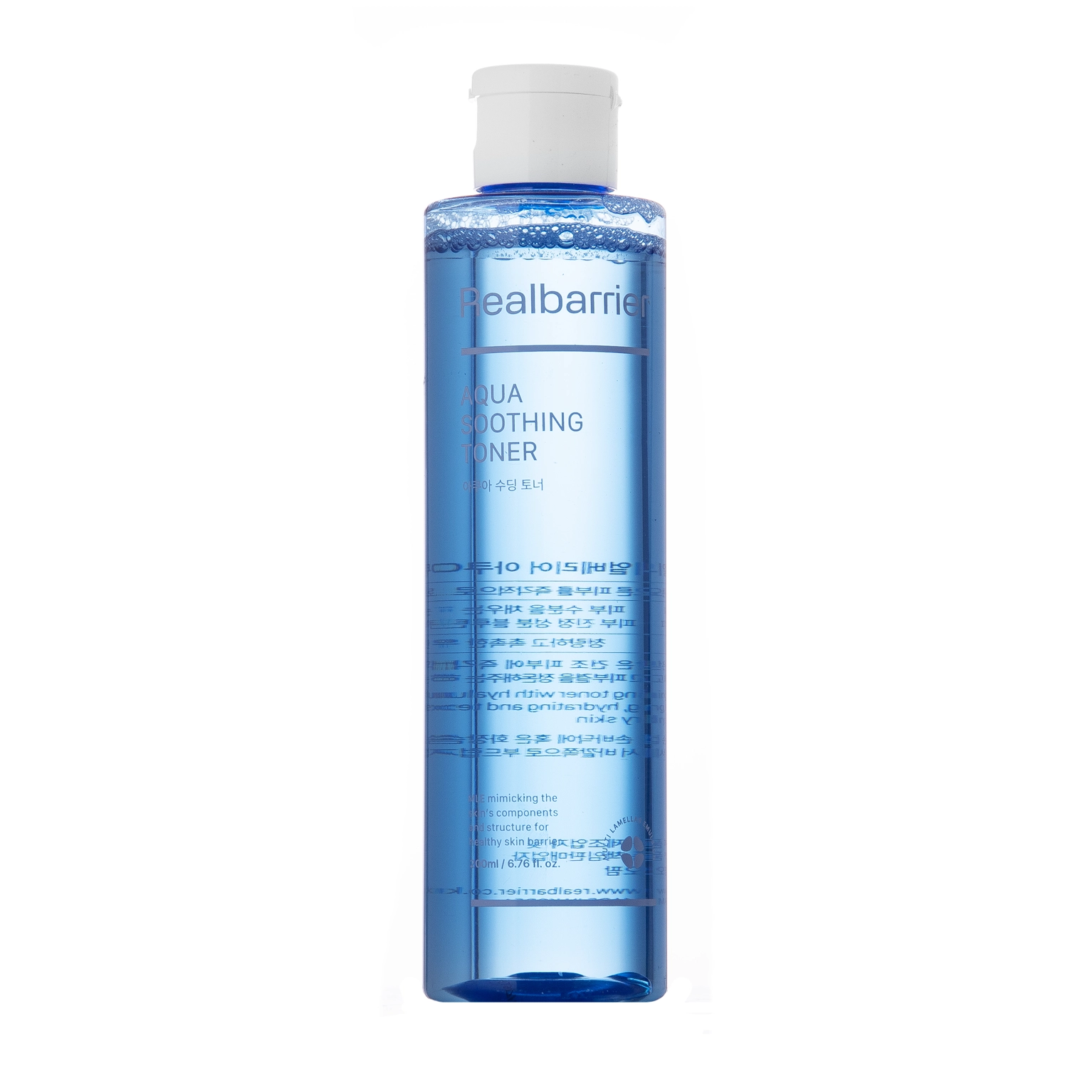 Real Barrier - Aqua Soothing Toner - Hydratační pleťové tonikum - 200 ml