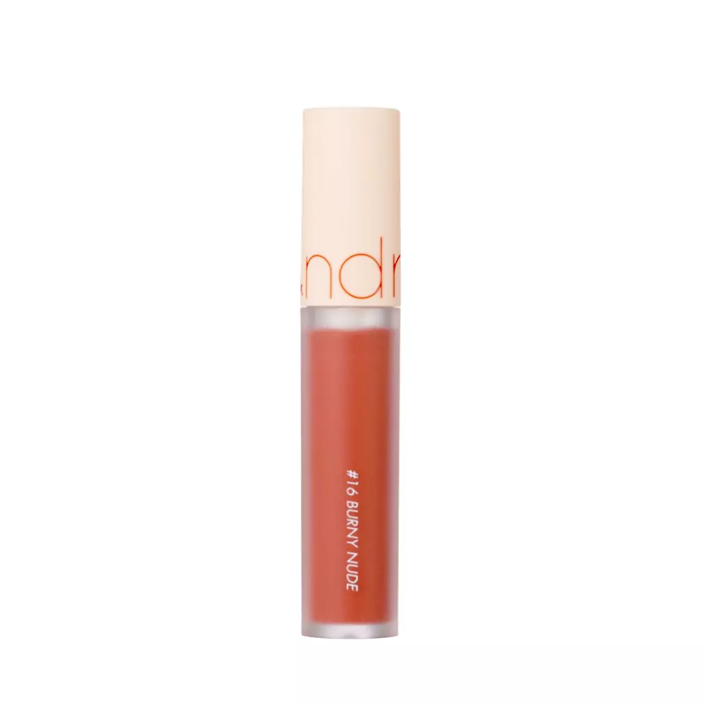 Rom&nd - Zero Velvet Tint - 16 Burny Nude - Sametový tint na rty s matným finishem - 5,5 g