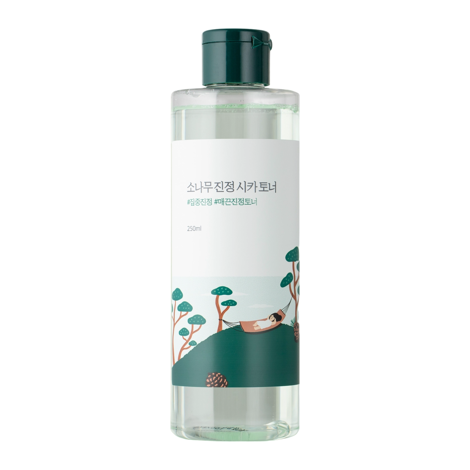 Round Lab - Pine Calming Cica Toner - Hydratační pleťové tonikum - 250 ml