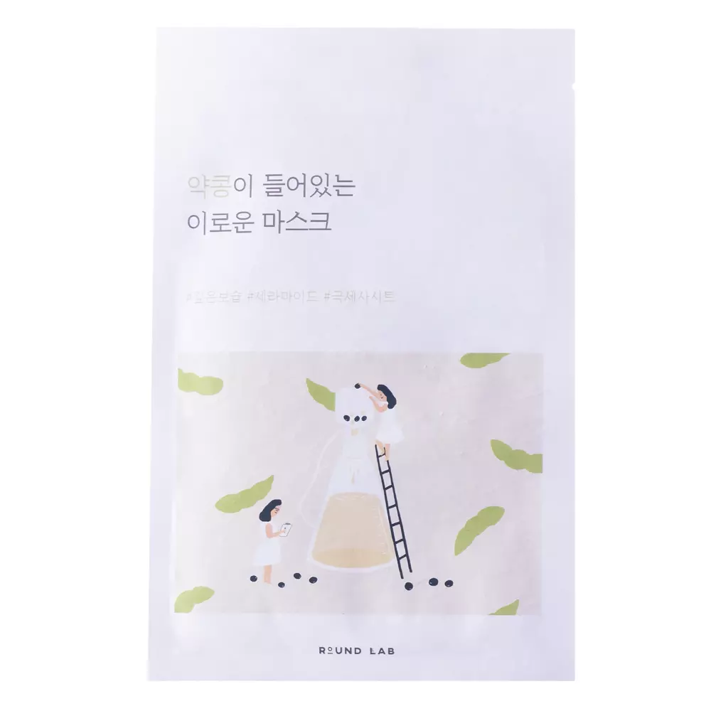 Round Lab - Soybean Nourishing Sheet Mask - Vyživující a zpevňující maska s extraktem z černé sóji - 25 ml