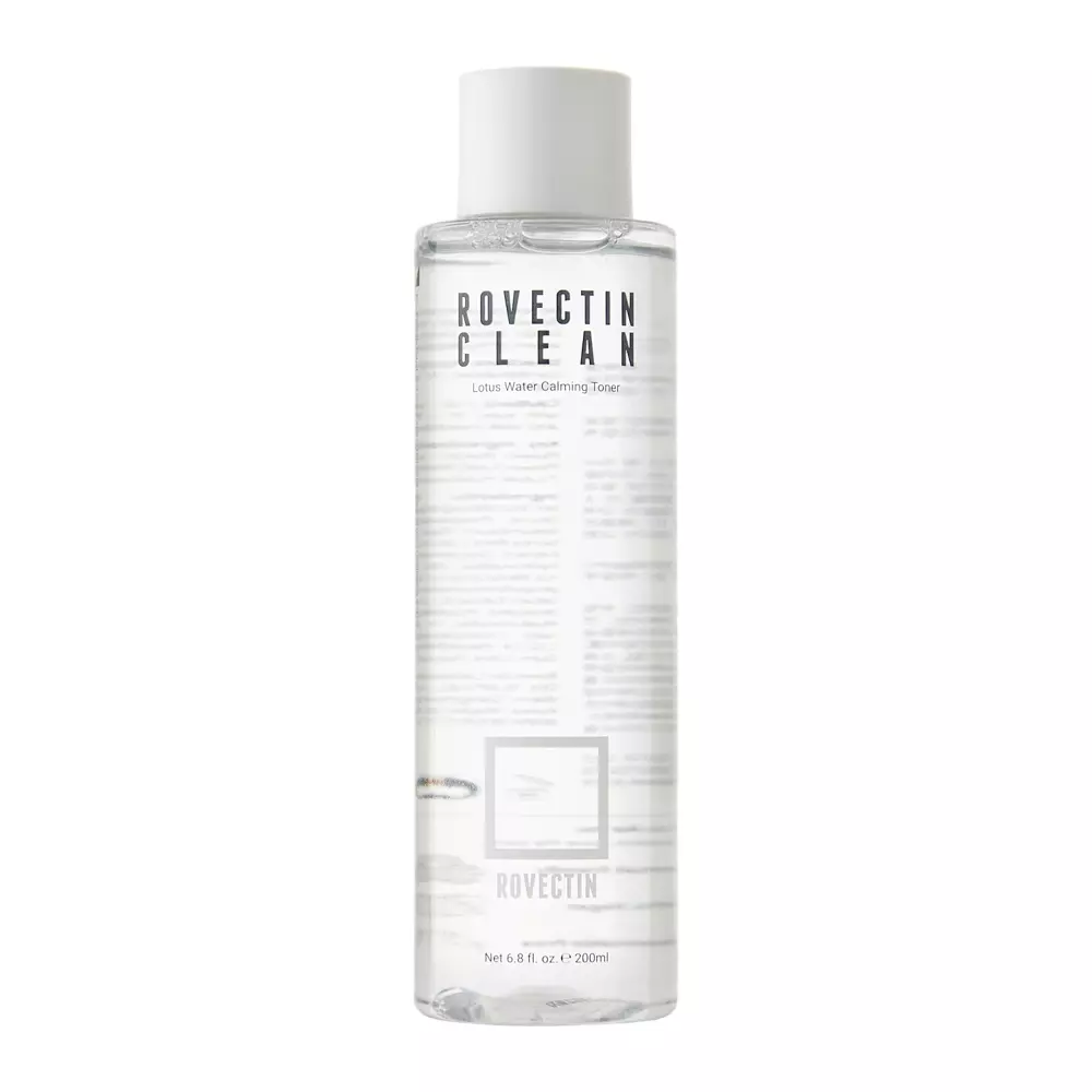 Rovectin - Clean Lotus Water Calming Toner - Zklidňující tonikum s extraktem z lotosového květu - 200 ml