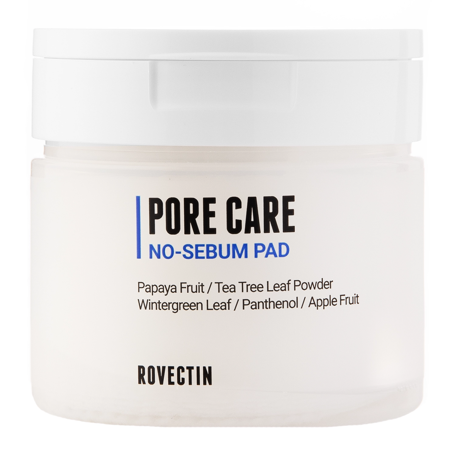 Rovectin - Pore Care No-Sebum Pads - Čisticí tonizující  polštářky - 60ks