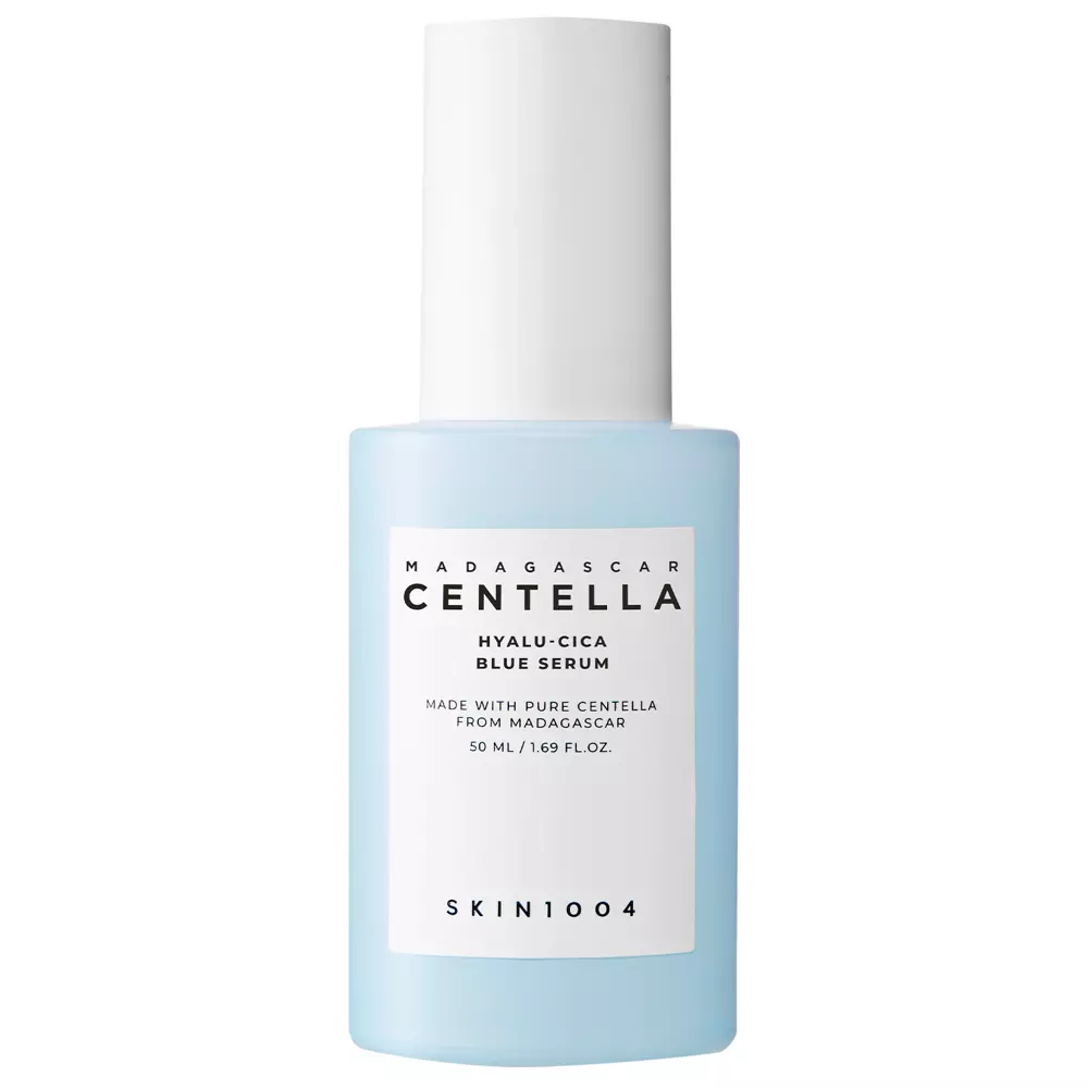 SKIN1004 - Madagascar Centella Hyalu-Cica Blue Serum - Sérum s kyselinou hyaluronovou a pupečníkem asijským - 50 ml