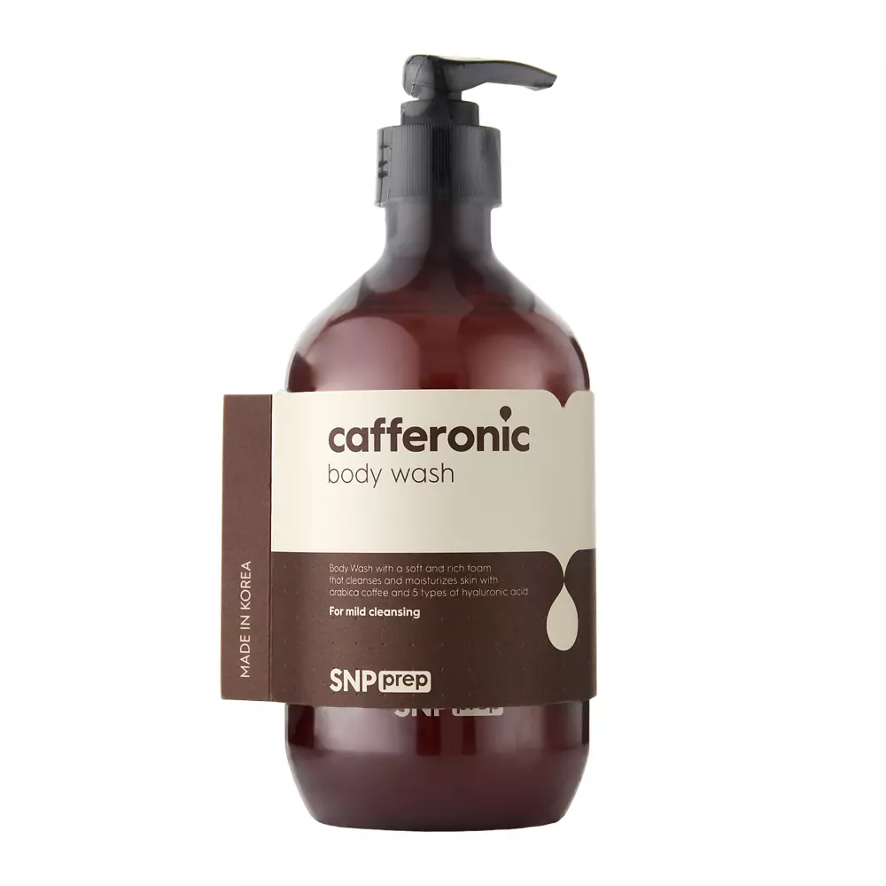 SNP - Prep Cafferonic Body Wash - Vyživující sprchový gel - 500 ml