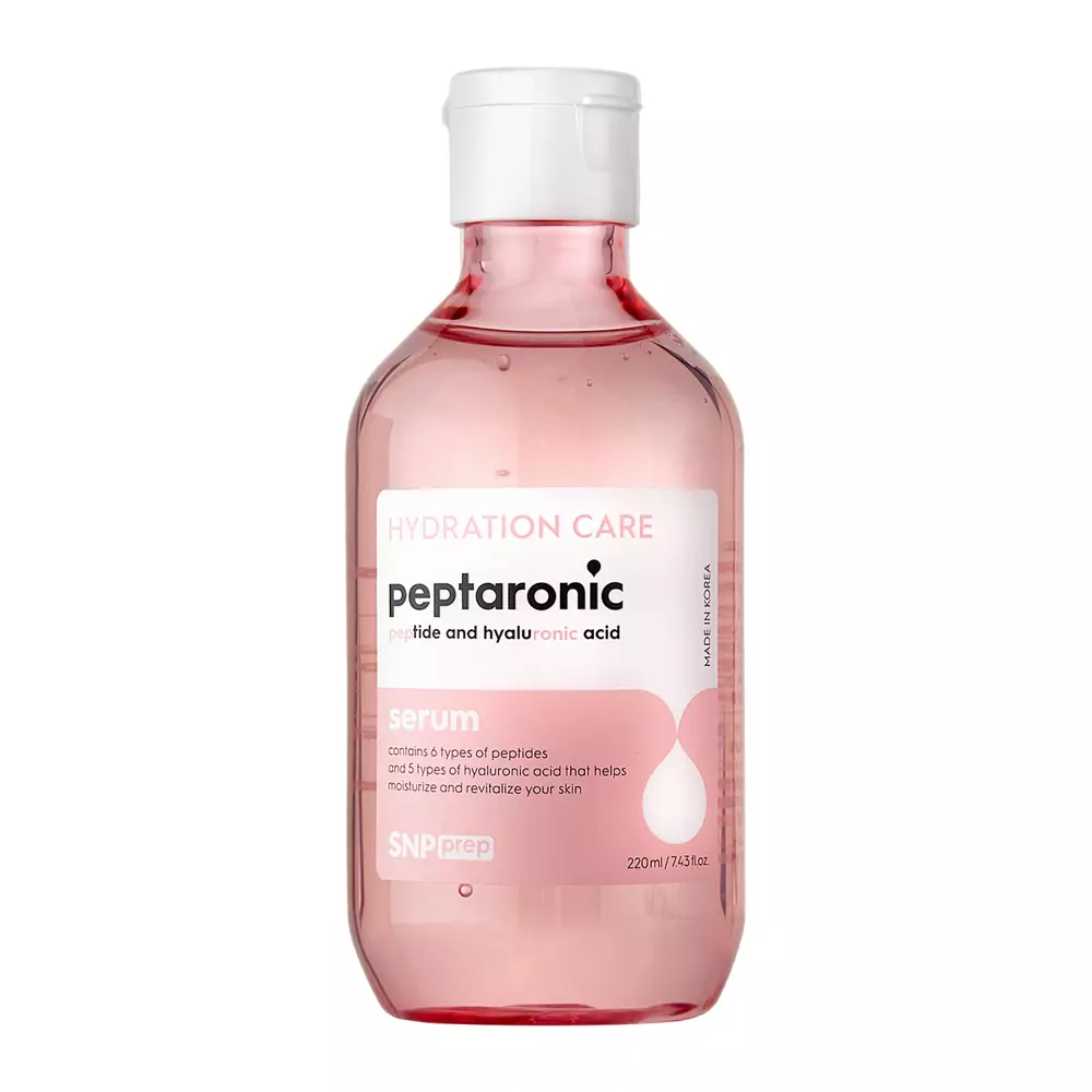 SNP - Prep Peptaronic Serum - Hydratační pleťové sérum s peptidy - 220 ml 