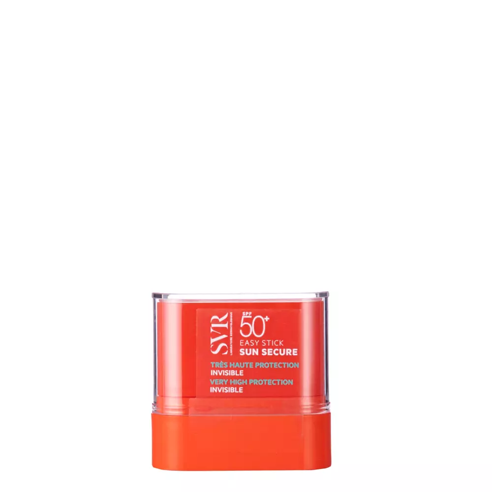 SVR - Sun Secure Easy Stick SPF50+ - Průhledný SPF krém v tyčince - 10 g