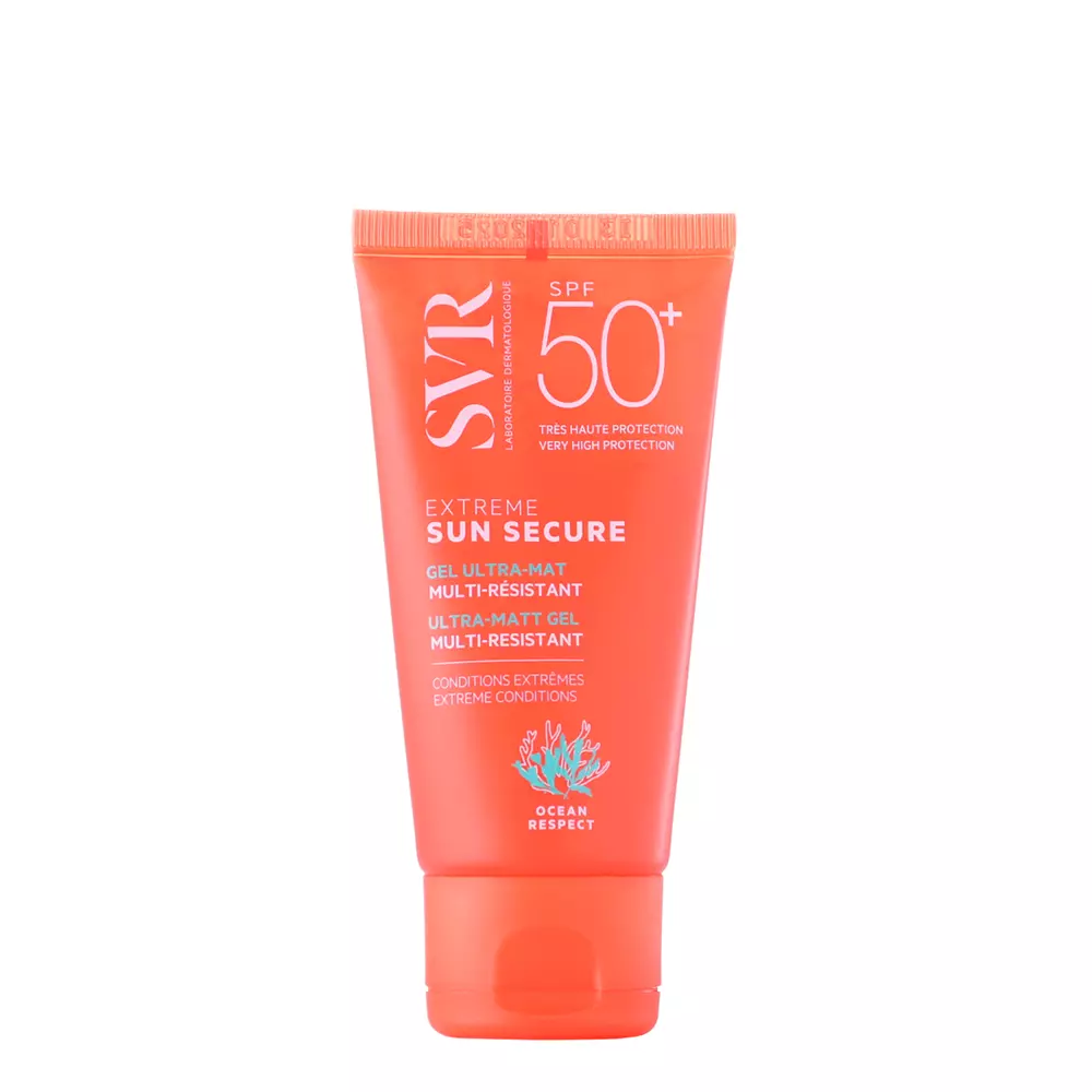 SVR - Sun Secure Extreme SPF50+ - Vysoce odolný, matující SPF gel - 50 ml