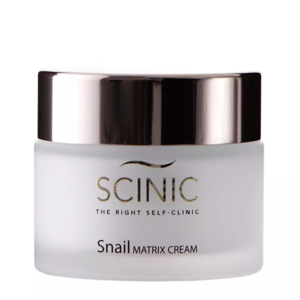 Scinic - Snail Matrix Cream - Hydratační a zpevňující krém se šnečím slizem - 50 ml