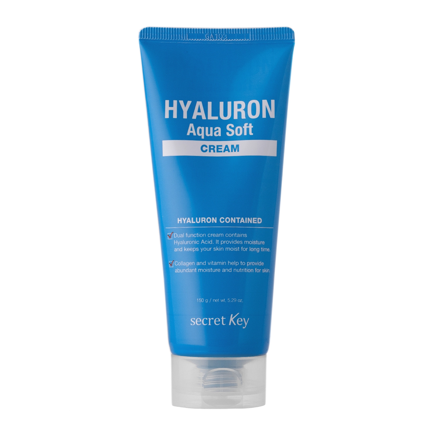 Secret Key - Hyaluron Aqua Soft Cream - Hyaluronový hydratační krém - 150 g