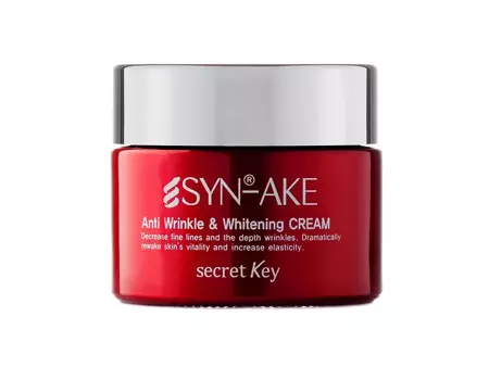 Secret Key - SYN-AKE Anti Wrinkle & Whitening Cream - Pleťový krém proti vráskám - 50 g