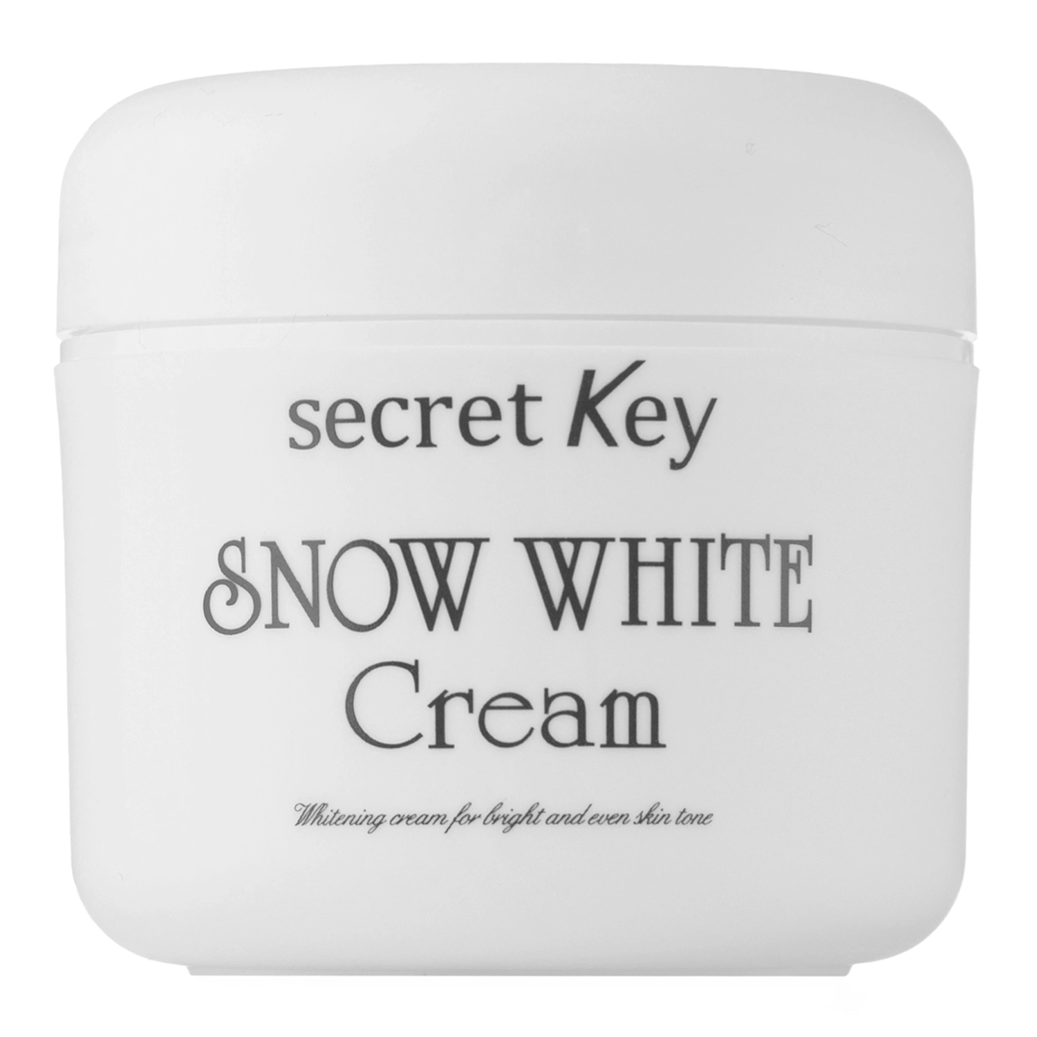 Secret Key - Snow White Cream - Hydratační a rozjasňující krém na obličej - 50 g