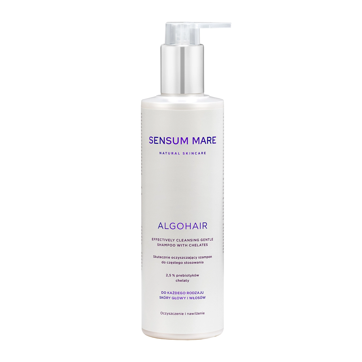 Sensum Mare - Algohair - Effectively Cleansing Gentle Shampoo with Chelates - Účinný čistící jemný šampon pro časté použití - 250 ml