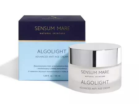 Sensum Mare - Algolight - Advanced Anti Age Cream - Revitalizační krém proti vráskám s lehkou konzistencí - 50 ml