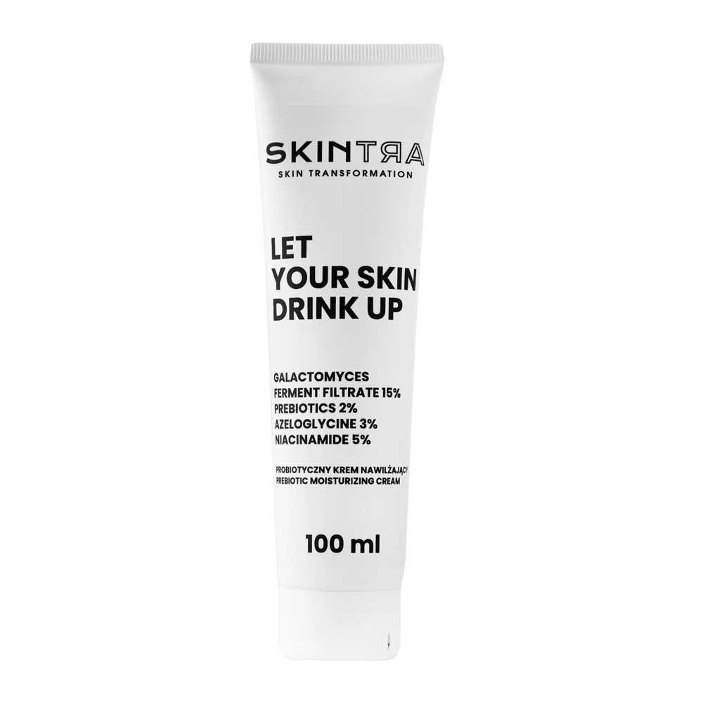 SkinTra -  Let Your Skin Drink Up - Hydratační krém s probiotiky - Tuba 100 ml