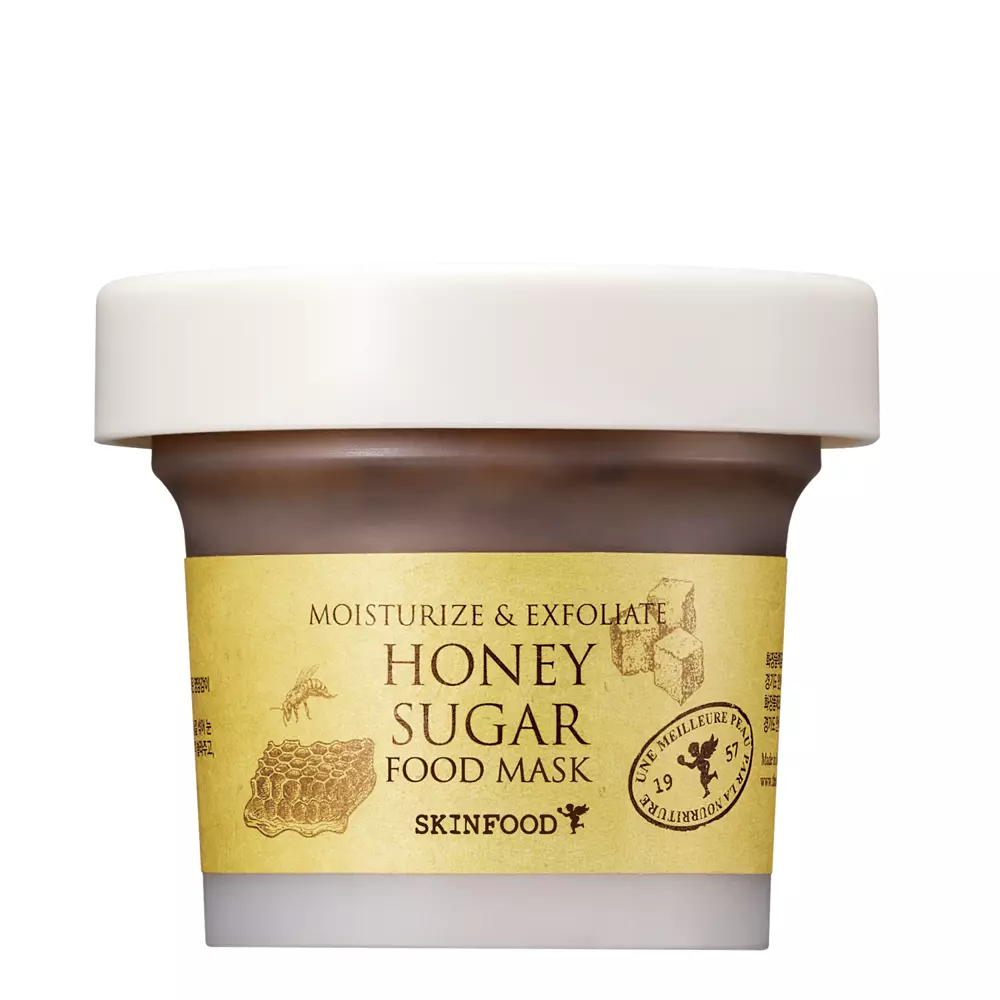 Skinfood - Black Sugar Honey Mask Wash Off - Medová maska s hnědým cukrem - 100 g