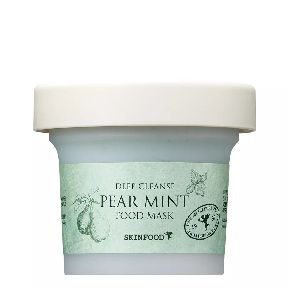 Skinfood - Pear Mint Food Mask - Hrušková čisticí a osvěžující maska - 120 ml