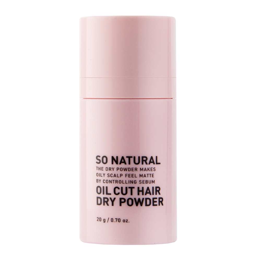 So Natural - Oil Cut Hair Dry Powder - Osvěžující pudr na vlasy - 20 g