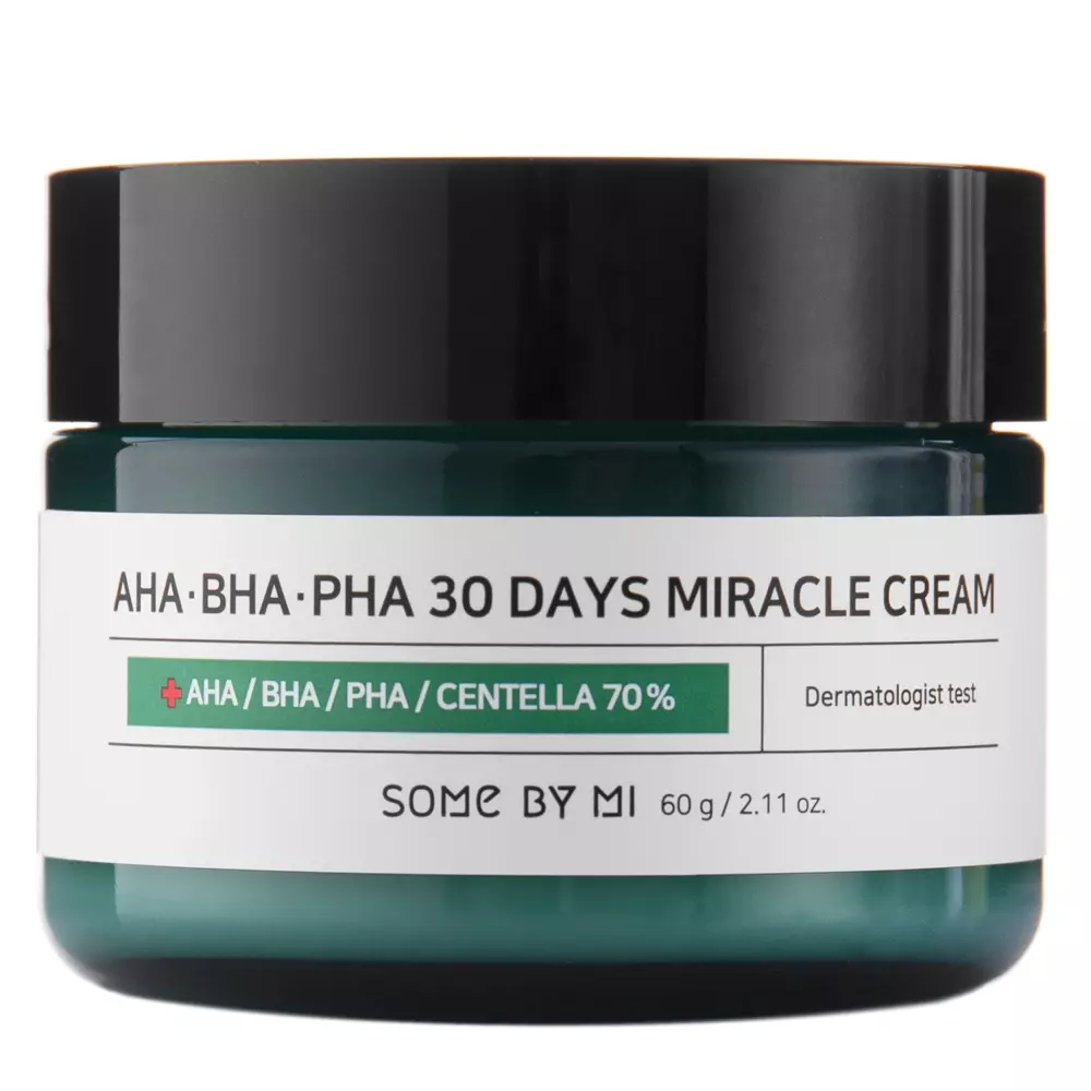 Some By Mi - AHA BHA PHA 30 Days Miracle Cream - Krém s obsahem AHA, BHA a PHA kyselin - 60 ml