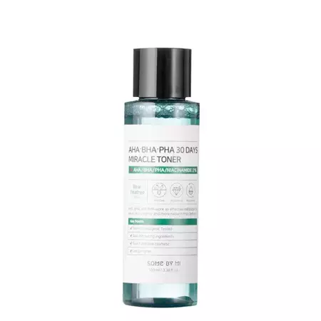 Some By Mi - AHA BHA PHA 30 Days Miracle Toner - Čisticí tonikum s obsahem AHA, BHA a PHA kyselin - 100 ml