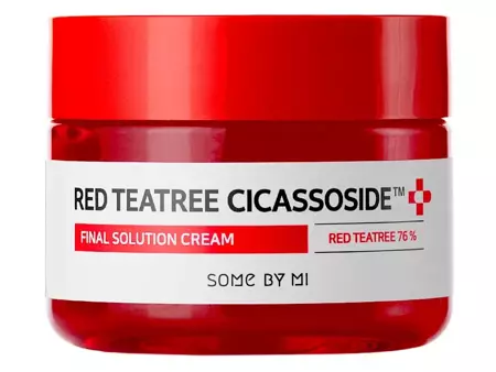Some By Mi - Red Teatree Cicassoside Final Solution Cream - Krém pro citlivou a problematickou pleť Red Teatree - 60 ml