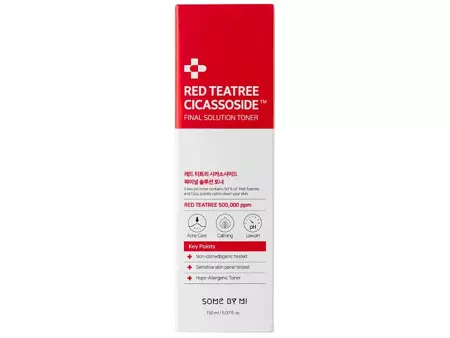 Some By Mi - Red Teatree Cicassoside Final Solution Toner - Zklidňující tonikum Red Teatree - 150 ml