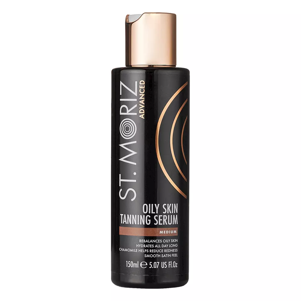 St. Moriz - Advanced - Oily Skin Tanning Serum - Samoopalovací sérum pro mastnou pleť - 150 ml