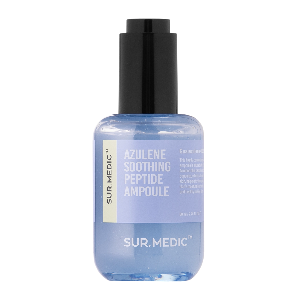 Sur.Medic+ - Azulene Soothing Peptide Ampoule - Zklidňující ampule s peptidy - 80 ml