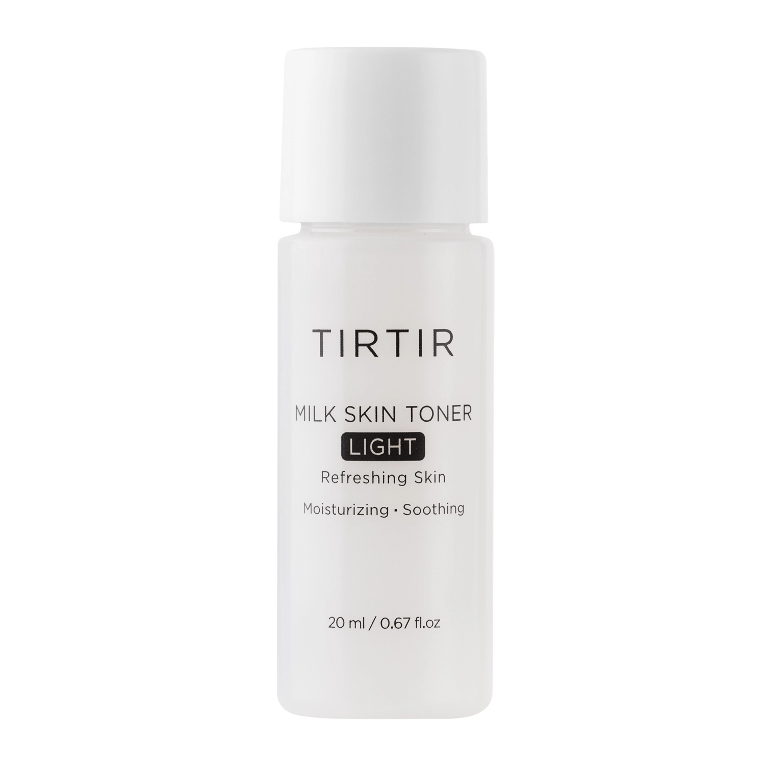 TIRTIR - Milk Skin Toner Light - Lehké hydratační tonikum s rýžovým extraktem - Mini - 20 ml