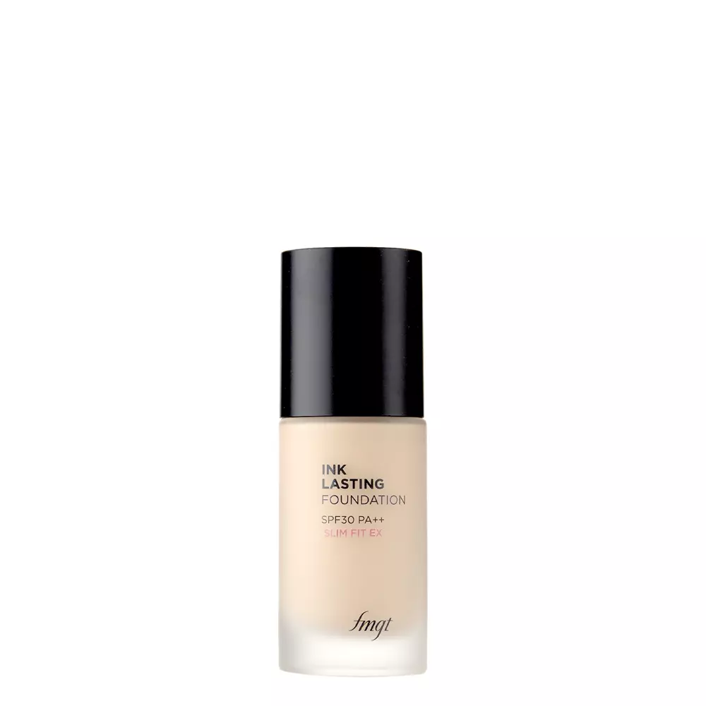 The Face Shop - Fmgt Ink Lasting Foundation Slim Fit Ex SPF 30 PA++ - N203 Natural Beige - Tekutý make-up s hydratačním účinkem - 30 ml