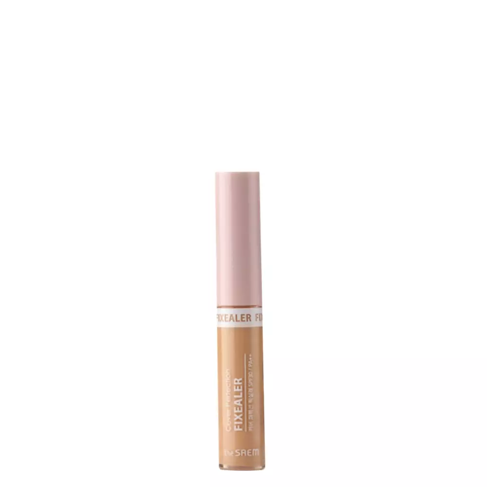 The SAEM - Cover Perfection Fixealer SPF30/PA++ - 02 Rich Beige - Vysoce krycí korektor - 6,5 g 