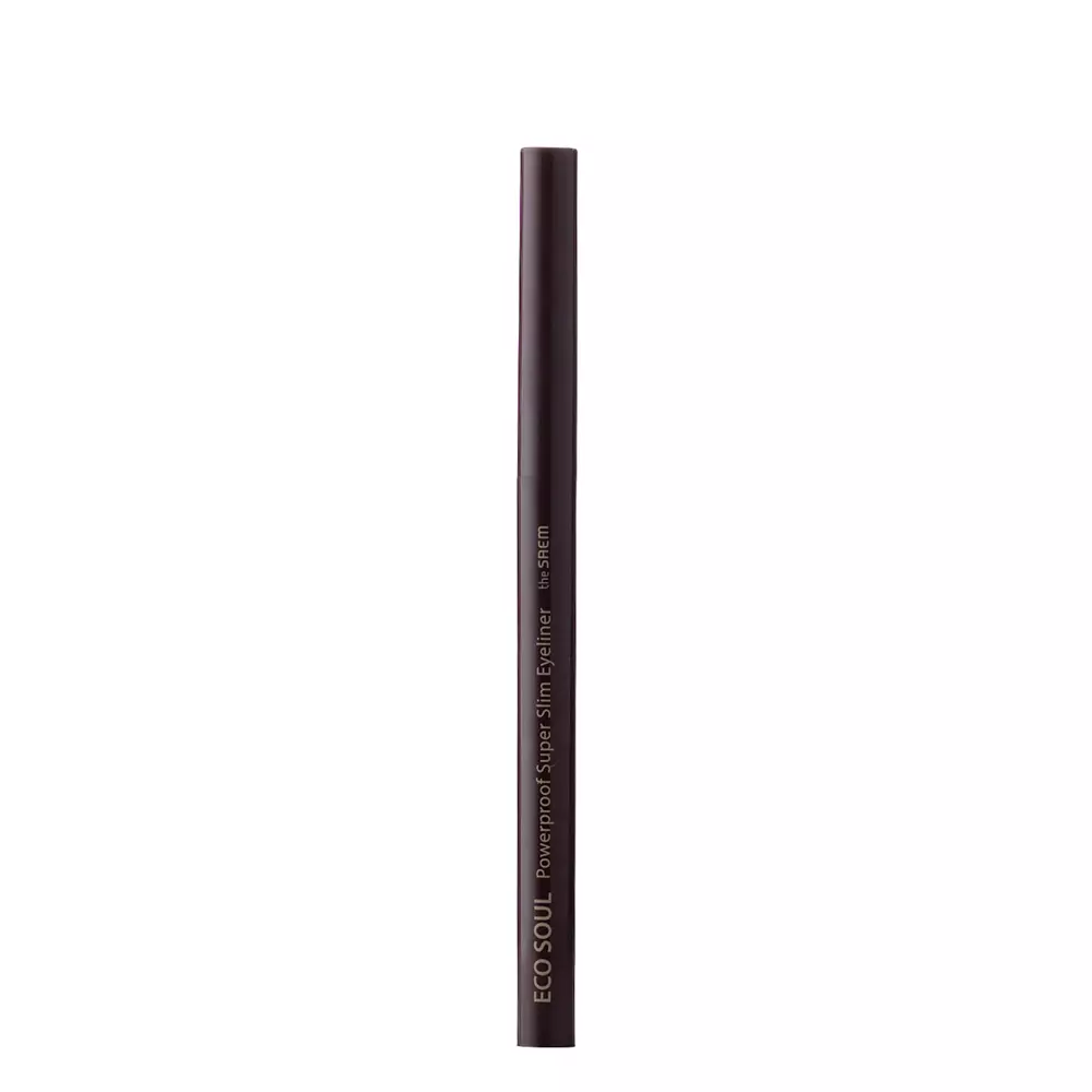 The SAEM - Eco Soul Powerproof Super Slim Eyeliner - BR01 - Voděodolné precizní oční linky - 0,1 g