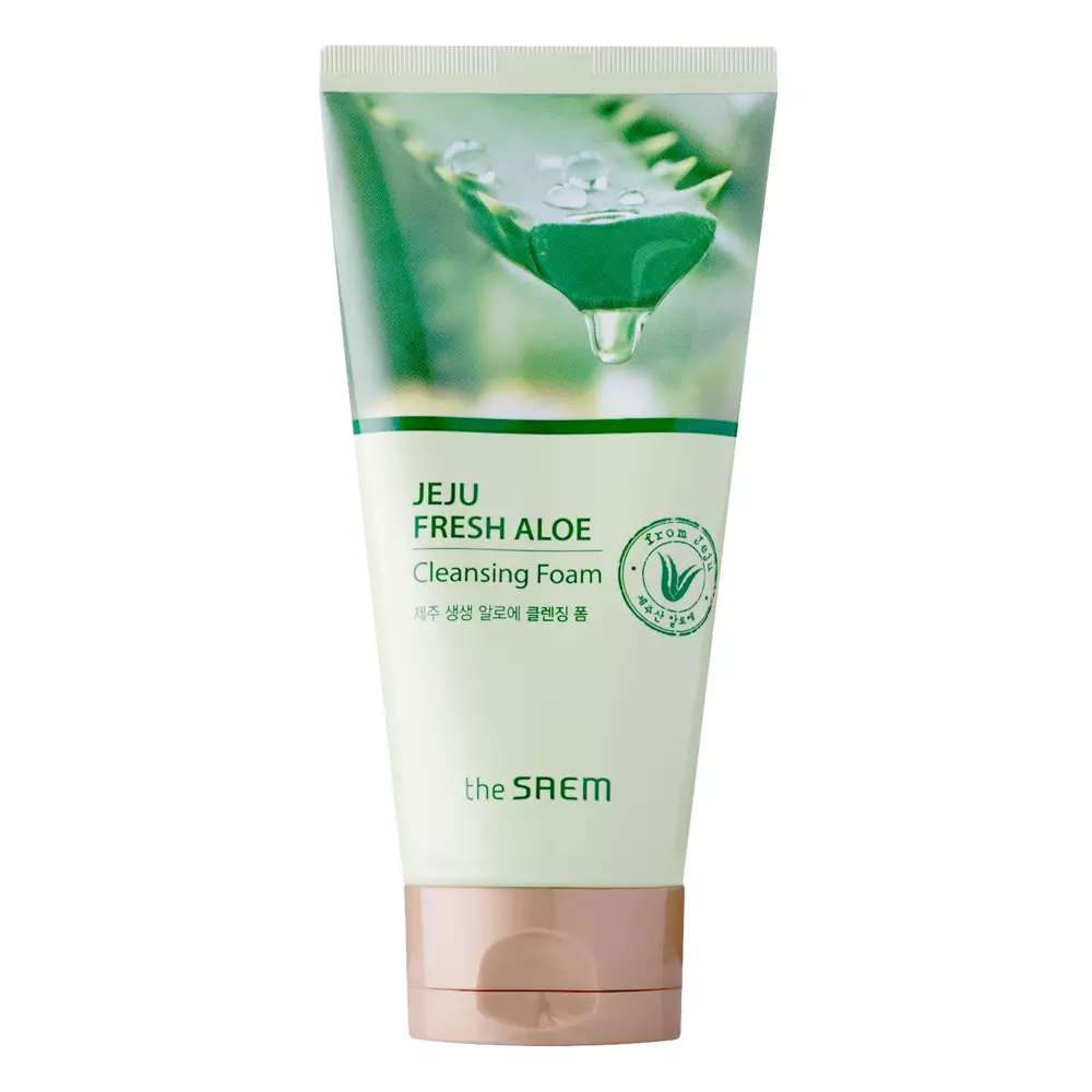 The SAEM - Jeju Fresh Aloe Cleansing Foam - Hydratační mycí pěna na obličej s aloe vera - 150 ml