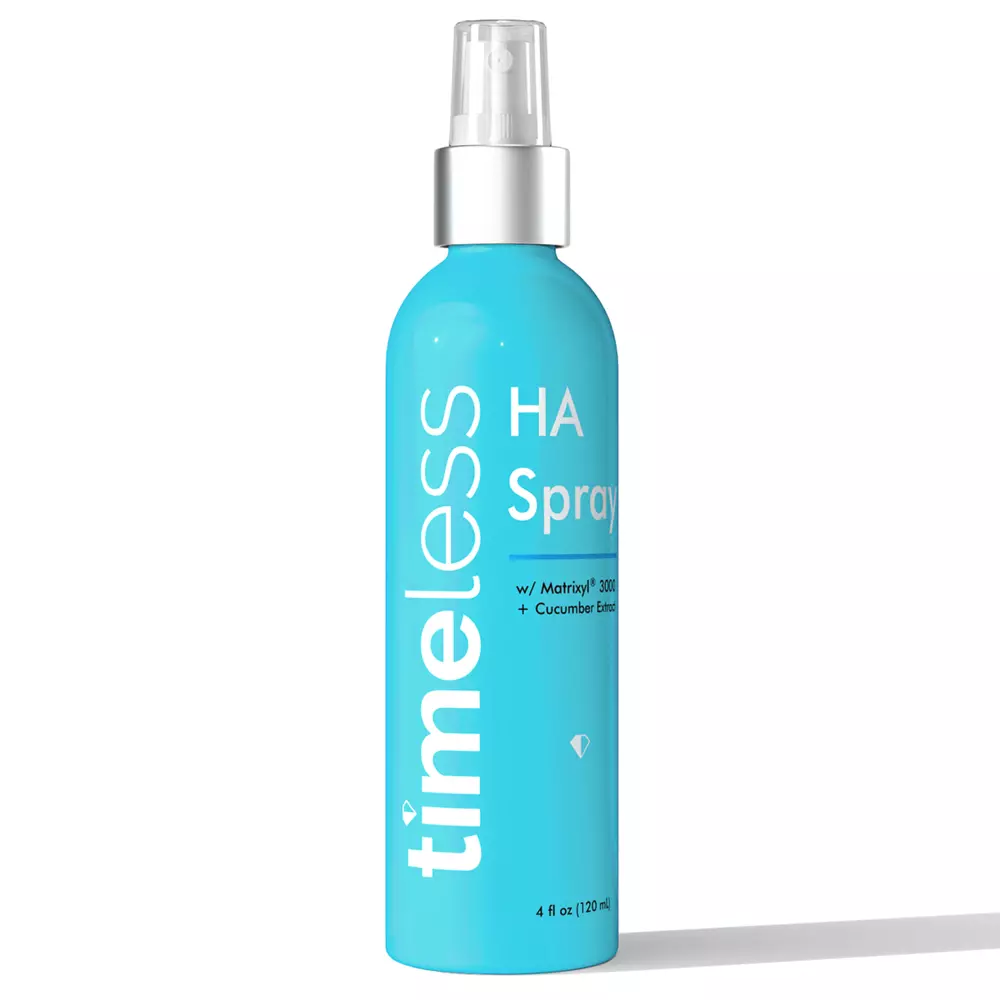 Timeless - Skin Care - HA Matrixyl 3000® + Cucumber Spray - Hydratační sprej na obličej a tělo s kyselinou hyaluronovou - okurka - 120 ml