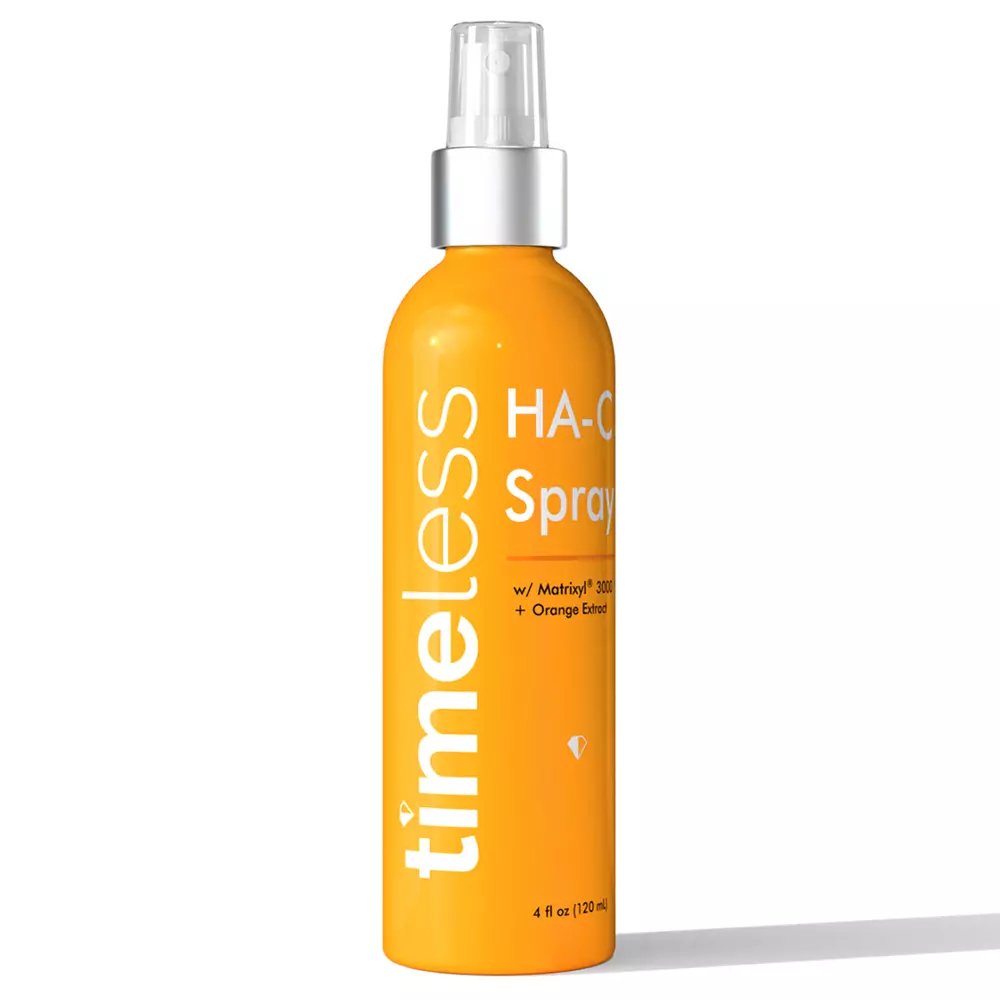Timeless - Skin Care - HA Matrixyl 3000® Orange Spray - Hydratační sprej na obličej a tělo s kyselinou hyaluronovou a vitamínem C - pomeranč - 120 ml